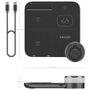 AISENS Cargador Inalámbrico 4 en 1 15W Negro